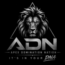 ADN APEX DOMINATION NATION IT'S IN YOUR DNA trademark