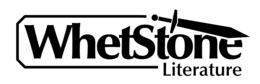 WHETSTONE LITERATURE trademark