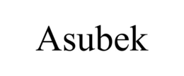 ASUBEK trademark