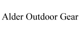 ALDER OUTDOOR GEAR trademark
