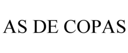AS DE COPAS trademark