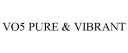 VO5 PURE & VIBRANT trademark