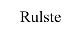 RULSTE trademark