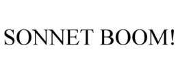 SONNET BOOM! trademark