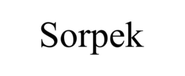 SORPEK trademark