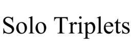 SOLO TRIPLETS trademark
