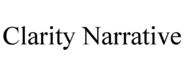 CLARITY NARRATIVE trademark