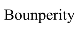 BOUNPERITY trademark