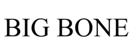 BIG BONE trademark