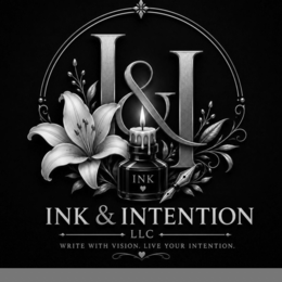 I & I INK INK & INTENTION LLC WRITE WITH VISION. LIVE YOUR INTENTION. trademark