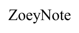 ZOEYNOTE trademark