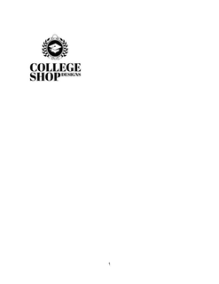 COLLEGE SHOP DESIGNS trademark