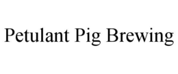 PETULANT PIG BREWING trademark