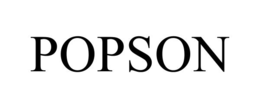 POPSON trademark