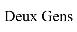 DEUX GENS trademark