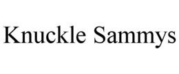 KNUCKLE SAMMYS trademark