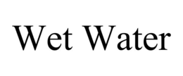 WET WATER trademark