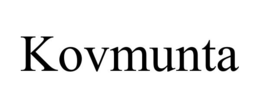 KOVMUNTA trademark