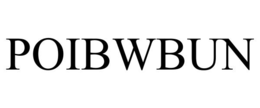 POIBWBUN trademark