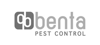 BENTA PEST CONTROL trademark