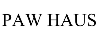 PAW HAUS trademark