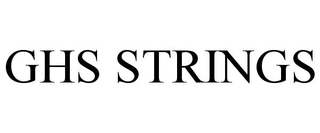 GHS STRINGS trademark