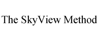 THE SKYVIEW METHOD trademark