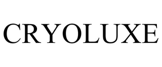 CRYOLUXE trademark