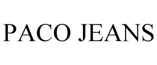PACO JEANS trademark