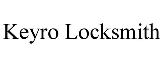 KEYRO LOCKSMITH trademark