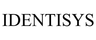IDENTISYS trademark