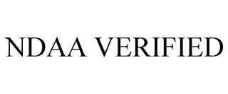 NDAA VERIFIED trademark