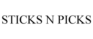 STICKS N PICKS trademark