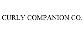 CURLY COMPANION CO. trademark