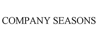 COMPANY SEASONS trademark