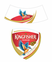 SINCE 1857 KINGFISHER PREMIUM LAGER BEER KINGFISHER LB THE KING OF GOOD TIMES trademark