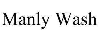 MANLY WASH trademark