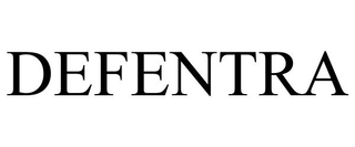 DEFENTRA trademark