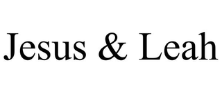 JESUS & LEAH trademark