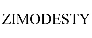 ZIMODESTY trademark