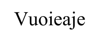 VUOIEAJE trademark