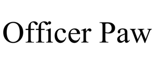 OFFICER PAW trademark