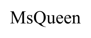 MSQUEEN trademark