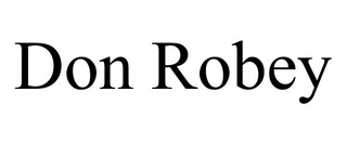DON ROBEY trademark