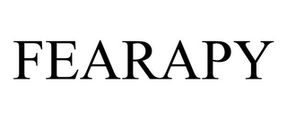FEARAPY trademark