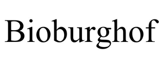 BIOBURGHOF trademark