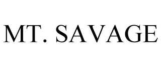 MT. SAVAGE trademark
