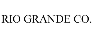 RIO GRANDE CO. trademark