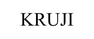 KRUJI trademark