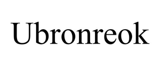 UBRONREOK trademark